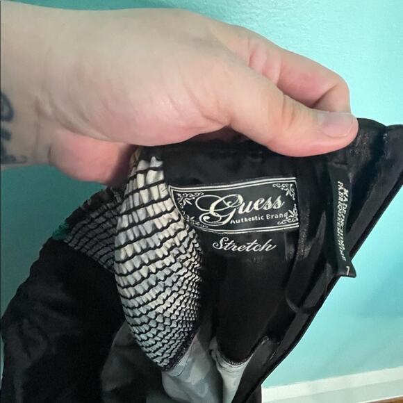 Guess strapless black formal dress in size 7 - Picture 5 of 5